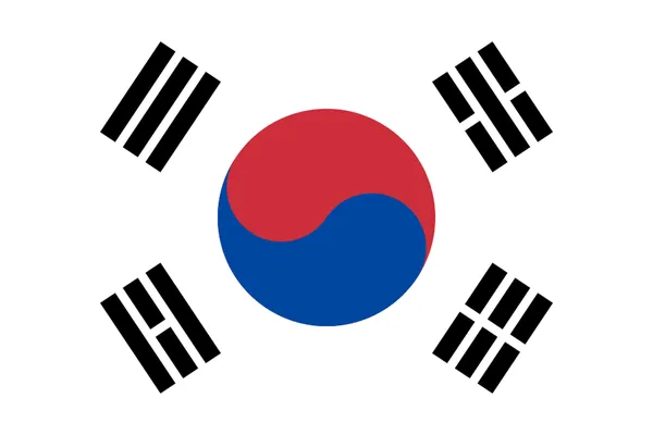 Flaga państwa KOREA POŁUDNIOWA