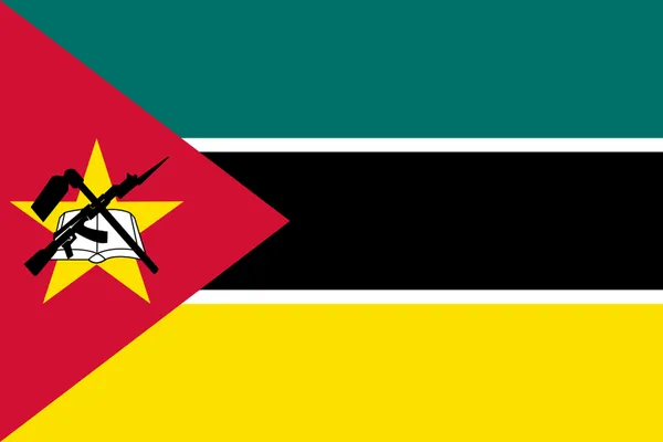 Flaga państwa MOZAMBIK