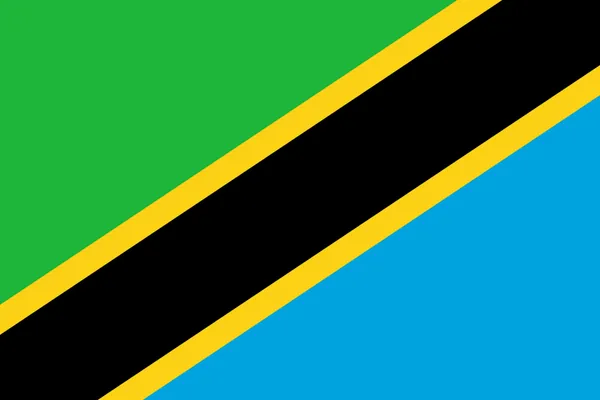 Flaga państwa TANZANIA