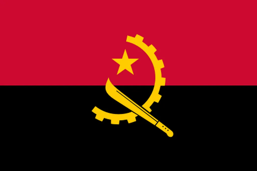 Flaga kraju ANGOLA