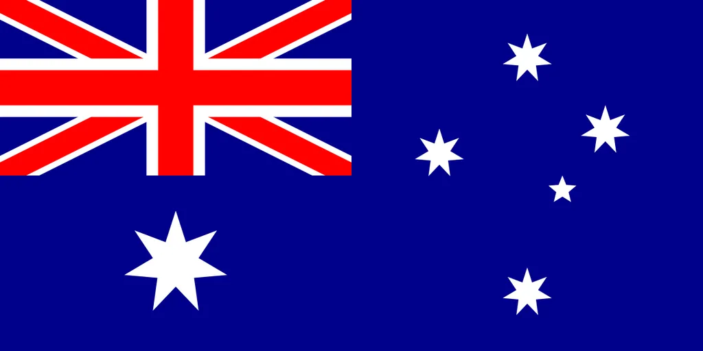 Flaga kraju AUSTRALIA
