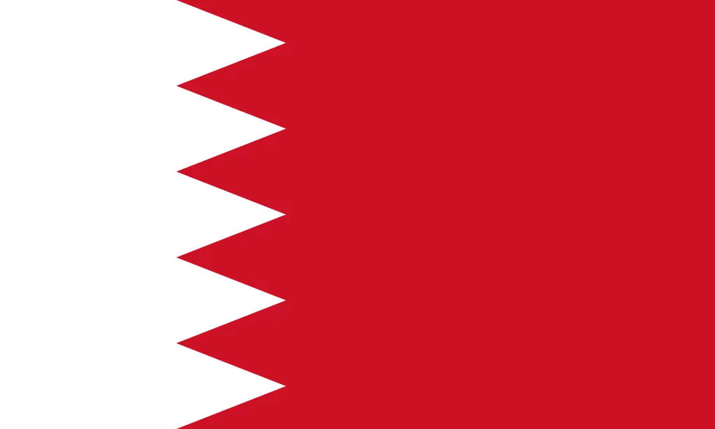 Flaga kraju BAHRAJN
