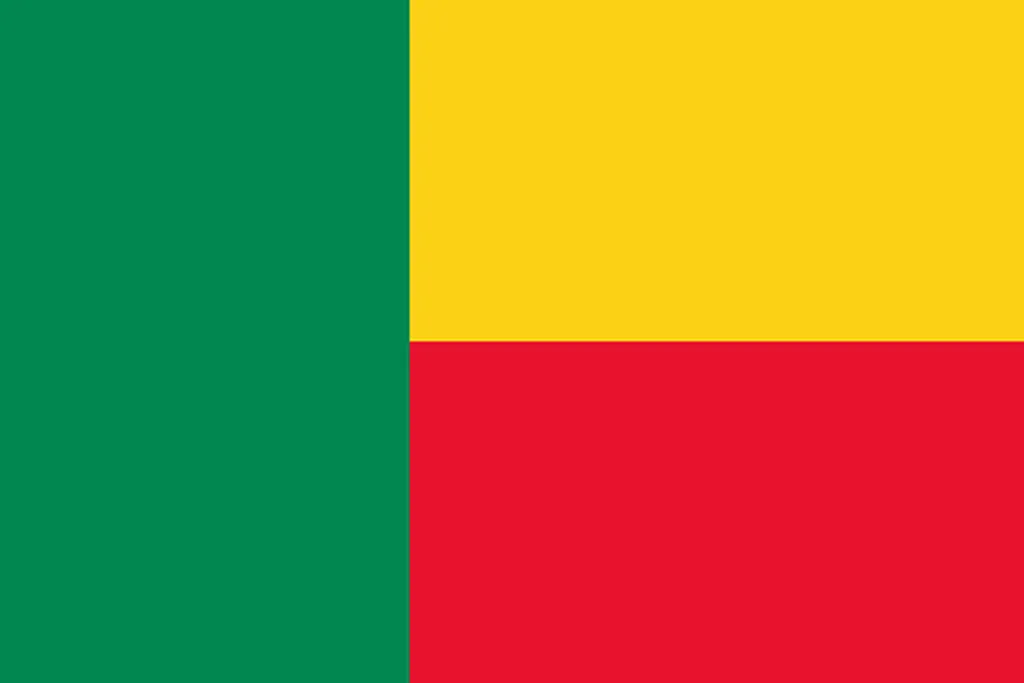 Flaga kraju BENIN