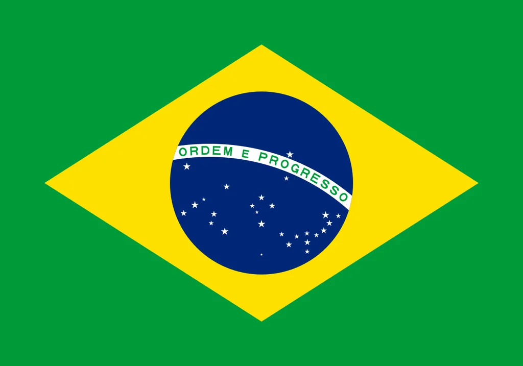 Flaga kraju BRAZYLIA