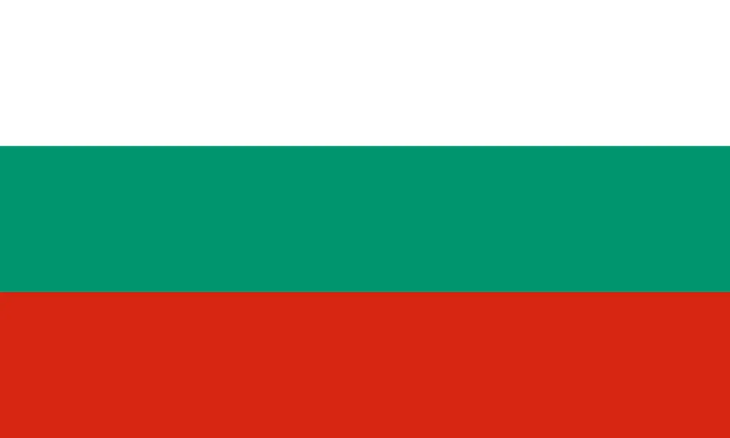 Flaga kraju BUŁGARIA