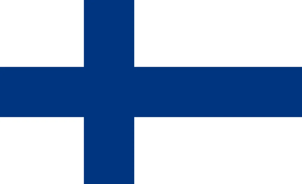 Flaga kraju FINLANDIA