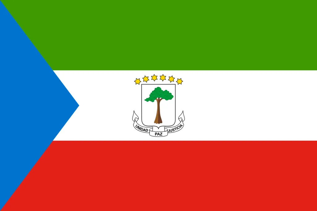 Flaga kraju GWINEA RÓWNIKOWA