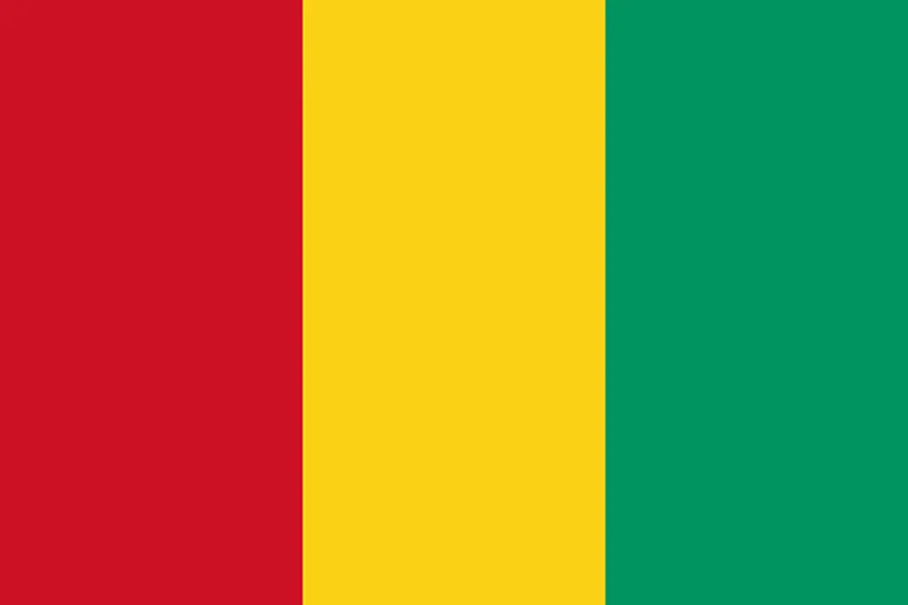 Flaga kraju GWINEA