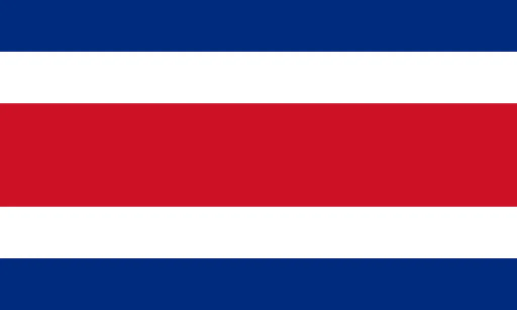 Flaga kraju KOSTARYKA