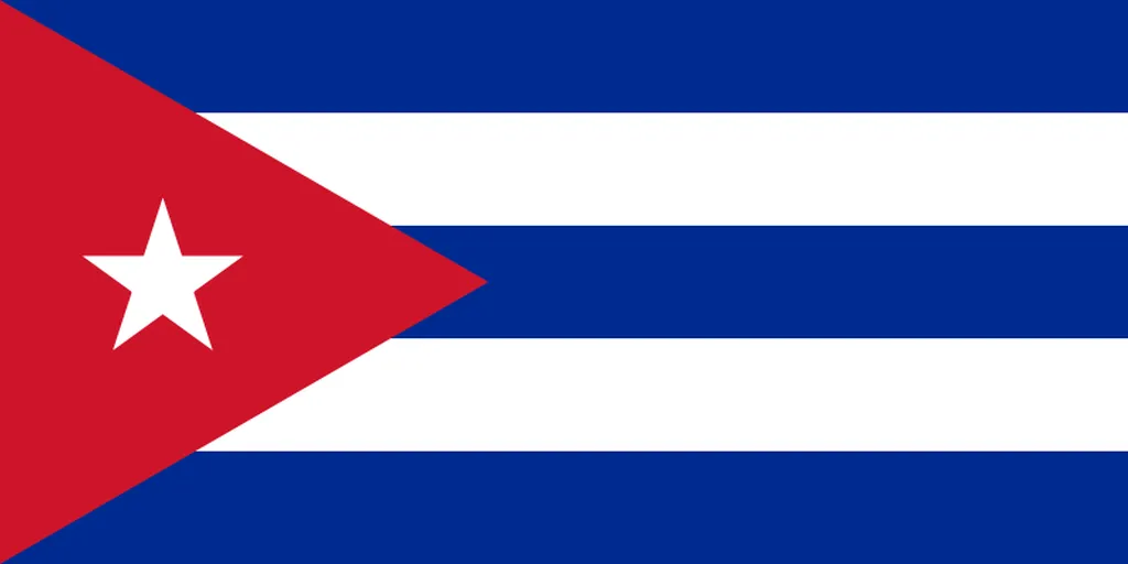 Flaga kraju KUBA