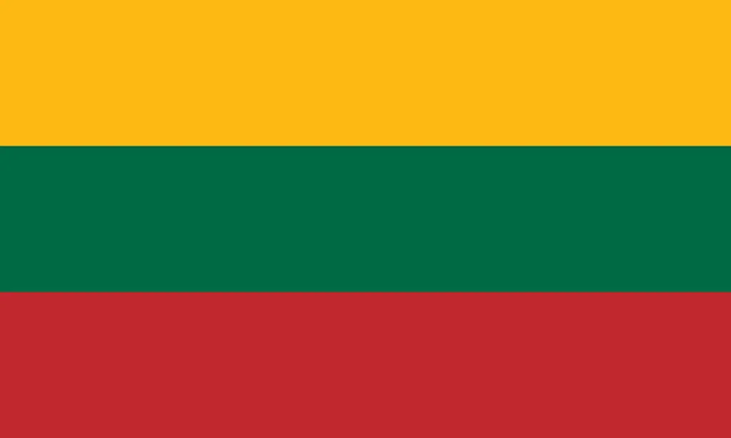 Flaga kraju LITWA