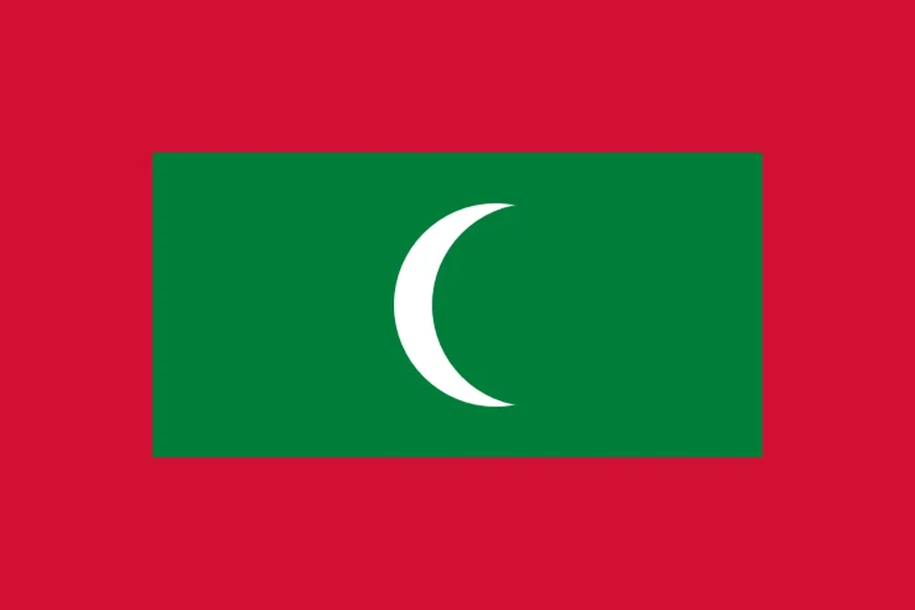 Flaga kraju MALEDIWY