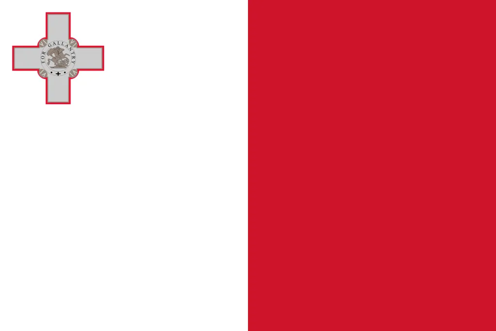 Flaga kraju MALTA