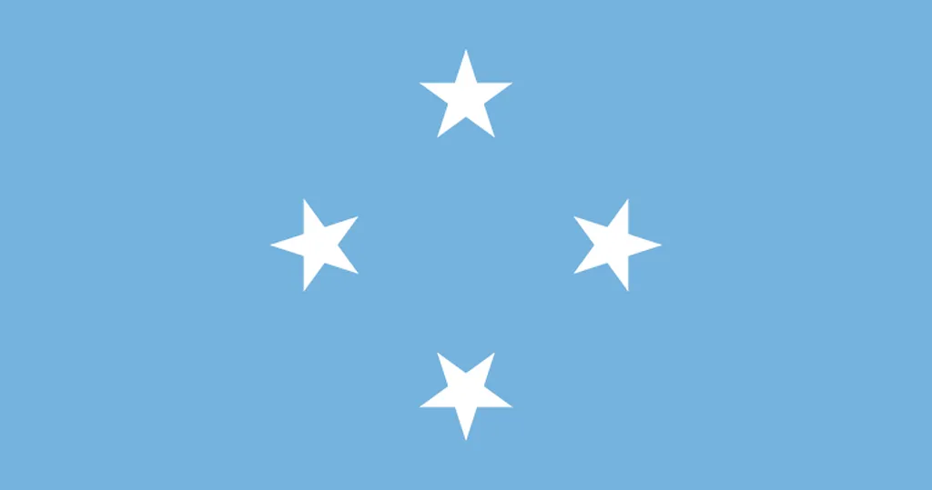 Flaga kraju MIKRONEZJA