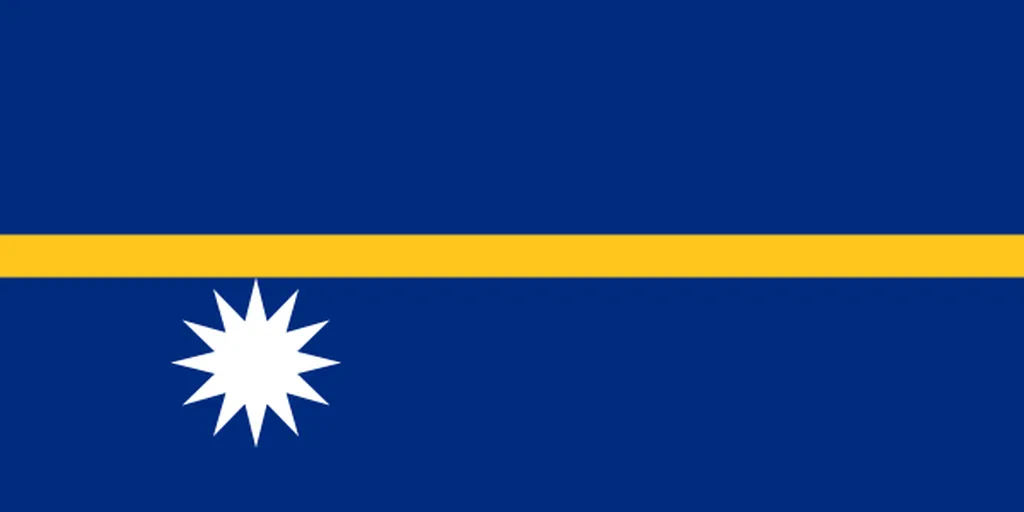 Flaga kraju NAURU