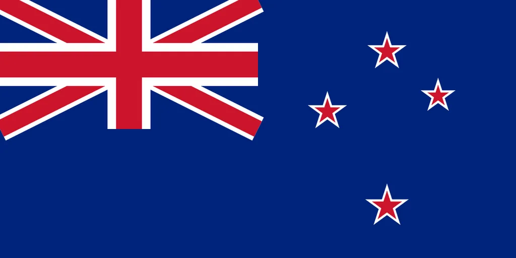 Flaga kraju NOWA ZELANDIA