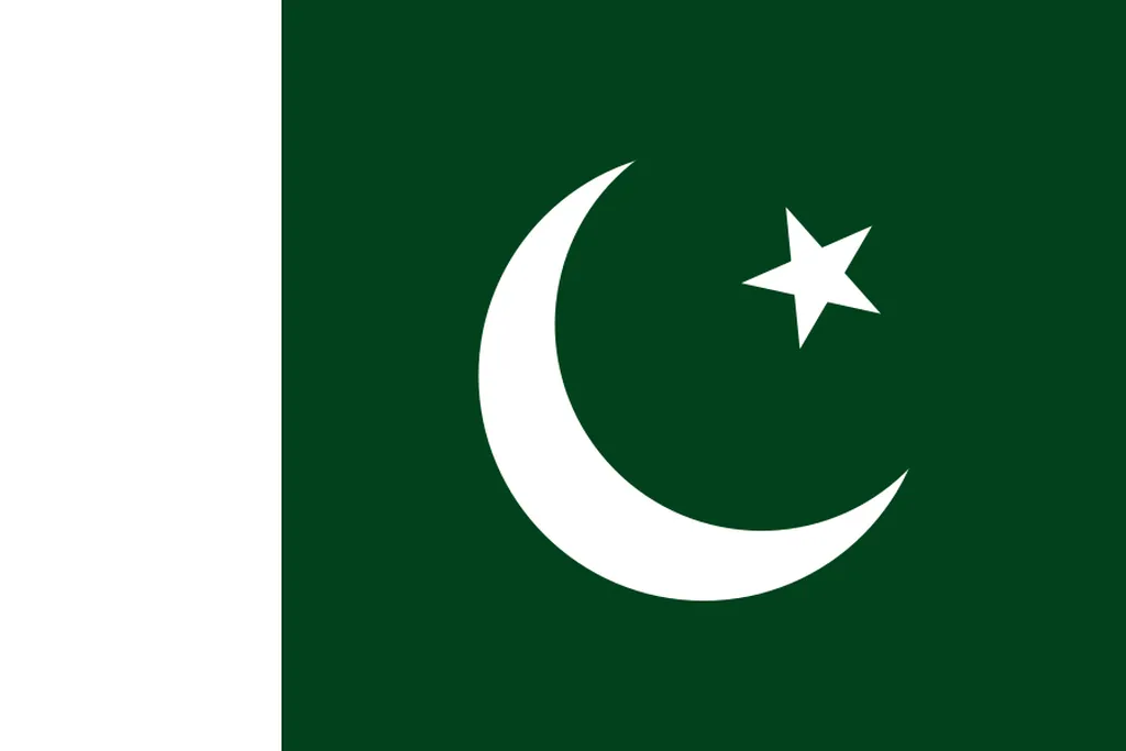 Flaga kraju PAKISTAN