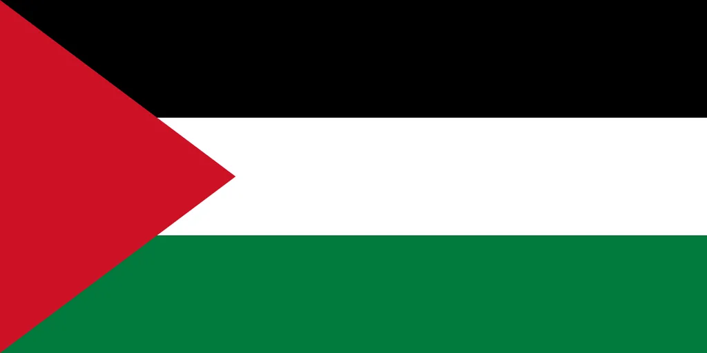Flaga kraju PALESTYNA