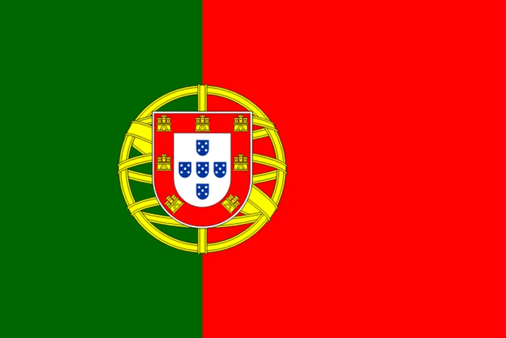 Flaga kraju PORTUGALIA