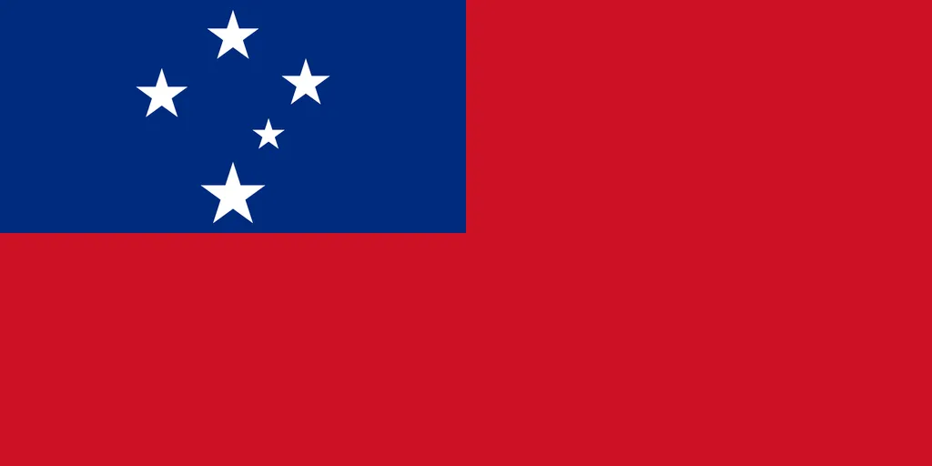Flaga kraju SAMOA