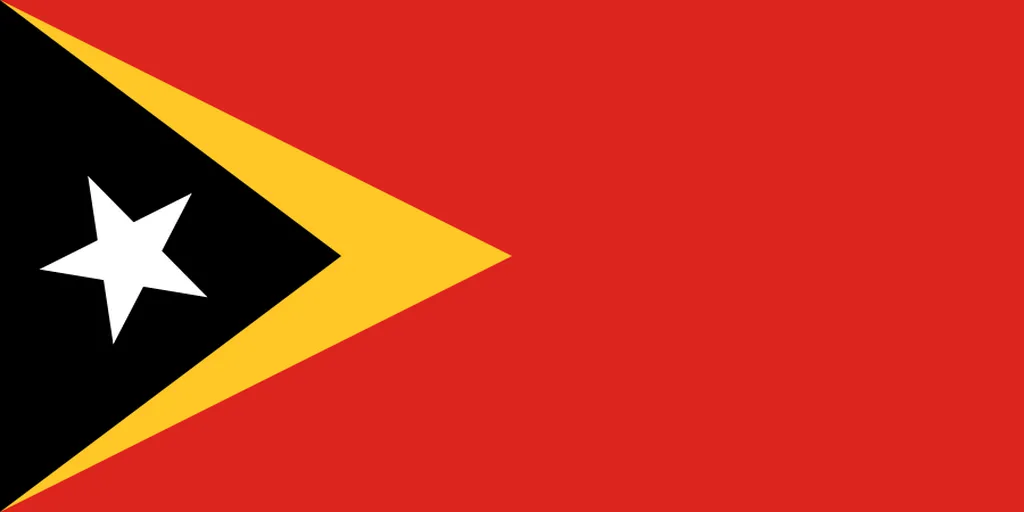 Flaga kraju TIMOR WSCHODNI