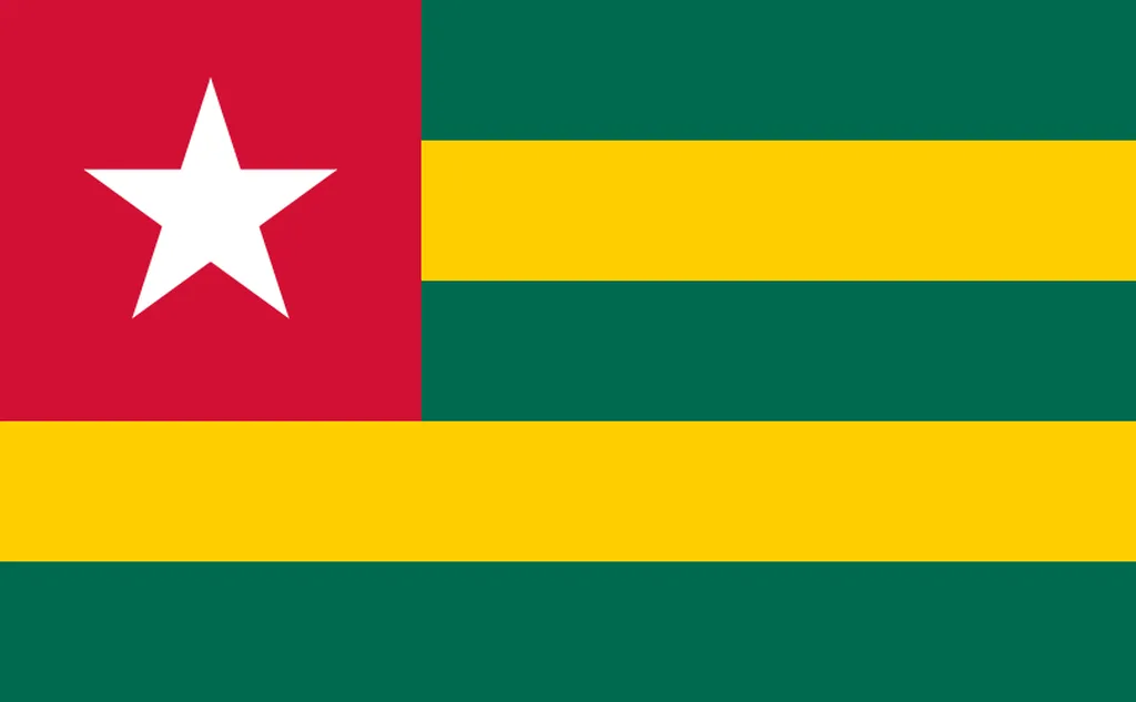 Flaga kraju TOGO