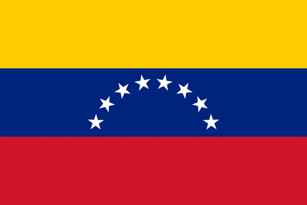 Flaga kraju WENEZUELA