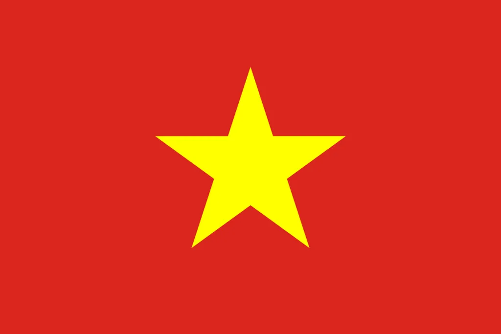 Flaga kraju WIETNAM