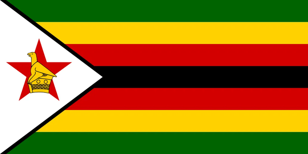 Flaga kraju ZIMBABWE