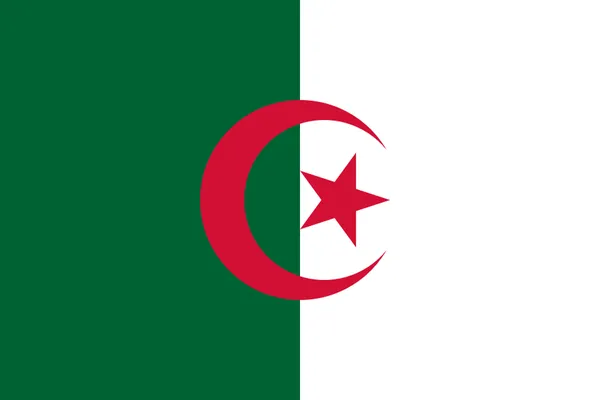 Flaga państwa ALGIERIA