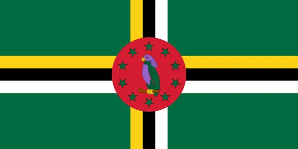 Flaga państwa DOMINIKA