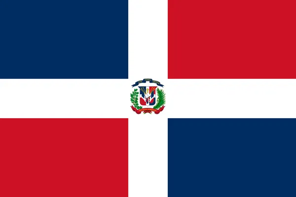 Flaga państwa DOMINIKANA