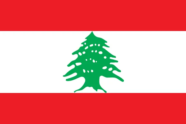 Flaga państwa LIBAN