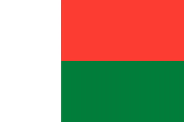 Flaga państwa MADAGASKAR