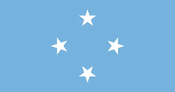 Flaga państwa MIKRONEZJA