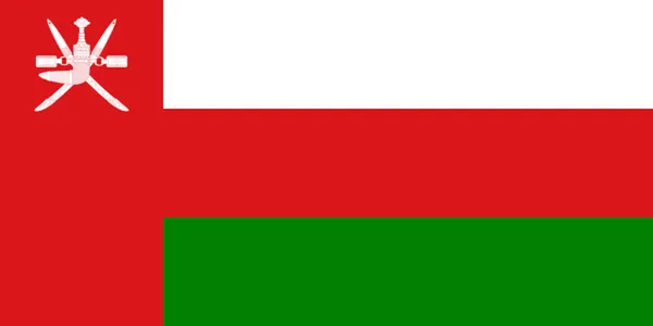 Flaga państwa OMAN