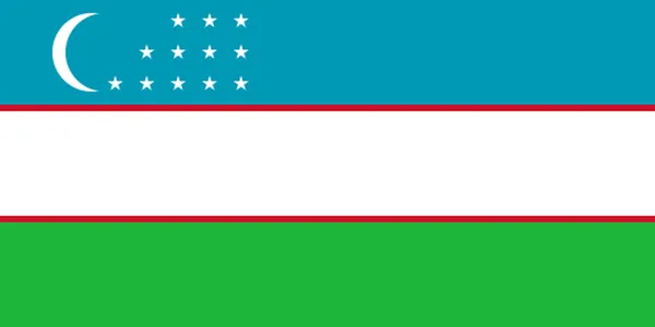 Flaga państwa UZBEKISTAN