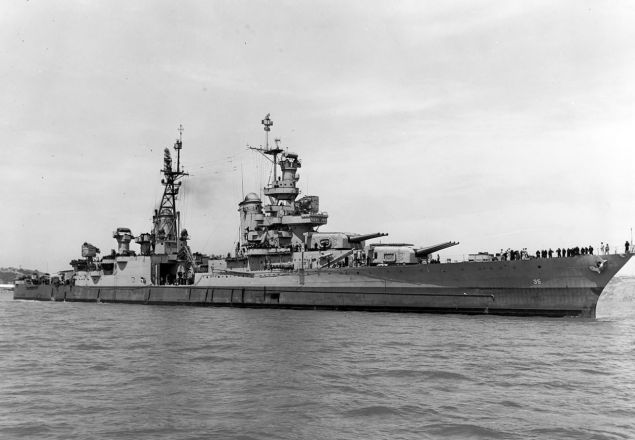 Zatonięcie USS Indianapolis II Wojna Światowa