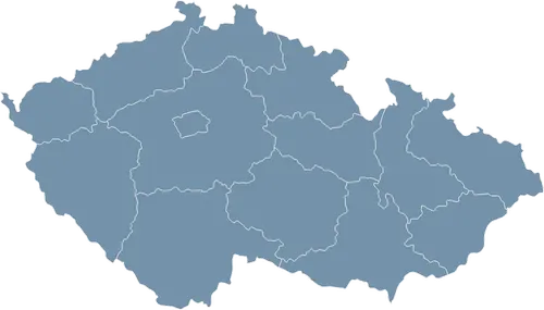Mapa państwa REPUBLIKA CZESKA