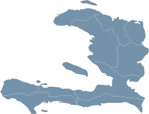 Mapa państwa HAITI