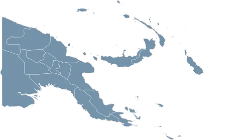 Mapa państwa PAPUA NOWA GWINEA