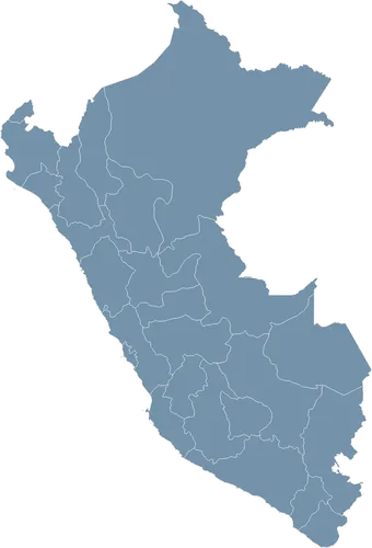 Mapa państwa PERU