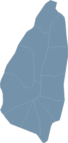 Mapa państwa SAINT LUCIA