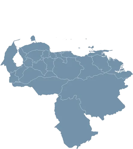Mapa państwa WENEZUELA